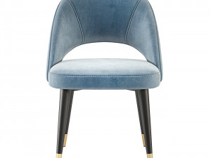 Lewis Dining Chair GlobeWest 3D Модель