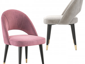 Lewis Dining Chair GlobeWest 3D Модель