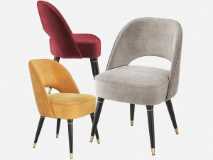 Collins Yemek Sandalyesi Essential Home 3D Model