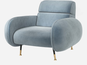 Marco Armchair Essential Home 3D Модель