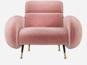 Marco Armchair Essential Home 3D Модель