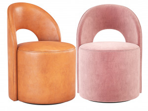 Reynaux Open Back Restoration Hardware Modelo 3D