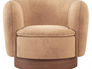 Muir Swivel Chair CB2 3D Модель