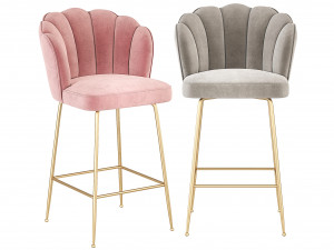 Richmond Interiors Bar Stool Pippa 3D Model