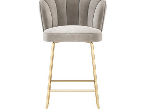 Richmond Interiors Bar Stool Pippa 3D 模型
