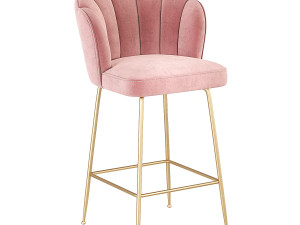Richmond Interiors Bar Stool Pippa 3D 模型