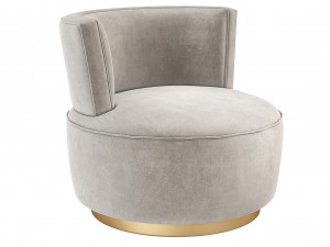 Eichholtz Alonso Swivel Chair 3D Model