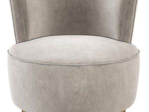 Eichholtz Alonso Swivel Chair 3D Model