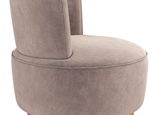 Eichholtz Alonso Swivel Chair 3D Model