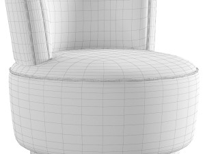 Eichholtz Alonso Swivel Chair 3D Model