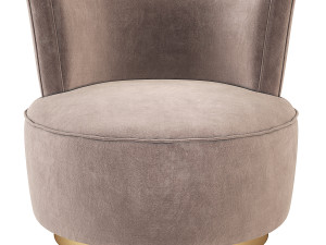 Eichholtz Alonso Swivel Chair 3D Model