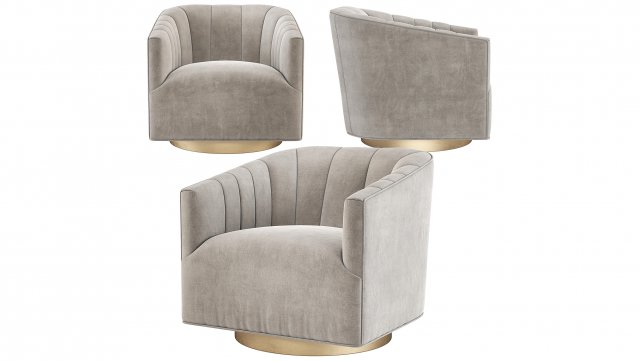Mitchell gold sales swivel chair