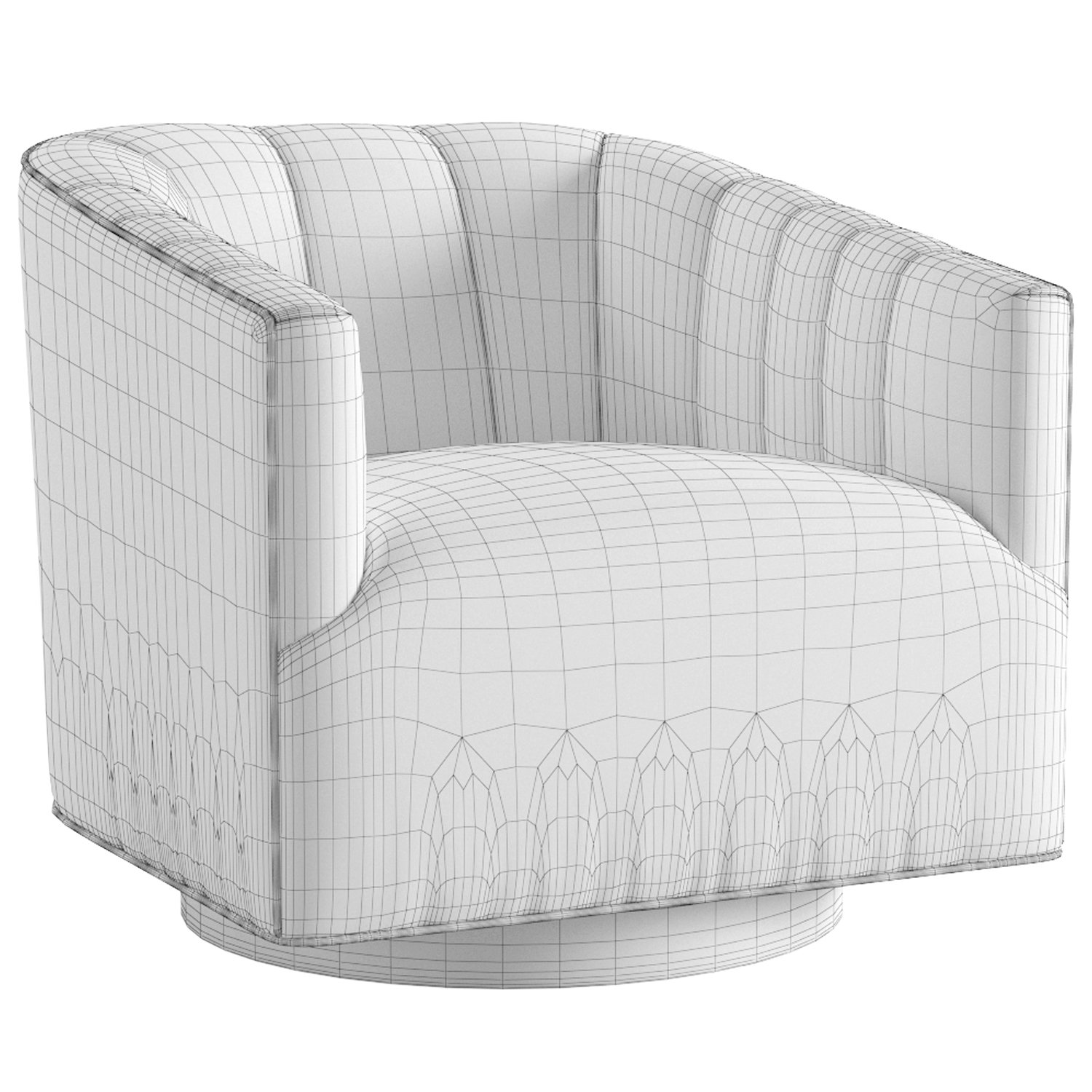 Cooper Swivel Mitchell Gold Bob Williams 3D Model in Chair 3DExport
