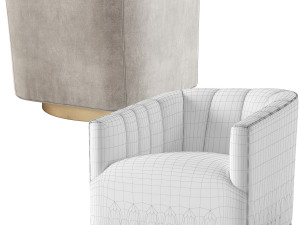 Cooper Swivel Mitchell Gold Bob Williams 3D Model