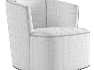 Arden Swivel Chair Restoration Hardware RH Modello 3D