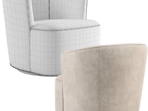 Фурнітура для реставрації обертового крісла Arden RH 3D Модель