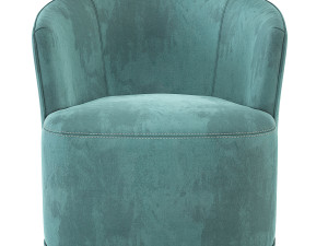 Arden Swivel Chair Restoration Hardware RH Modello 3D