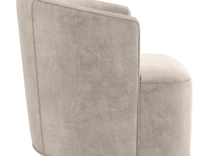 Arden Swivel Chair Restoration Hardware RH Modello 3D