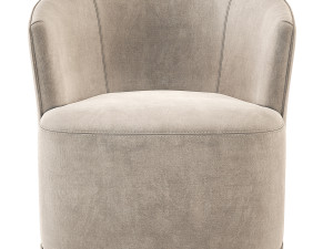 Arden Swivel Chair Restoration Hardware RH Modello 3D