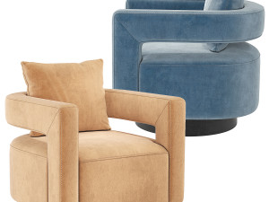 Alcoma Swivel Chair Ashley 3D Model