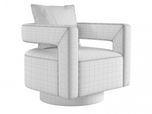 Alcoma Swivel Chair Ashley 3D Model