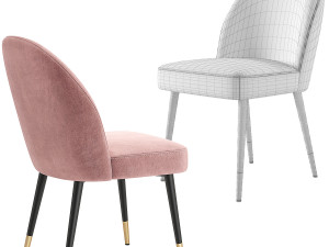 Liang Eimil Alfa Dining Chair 3D Model