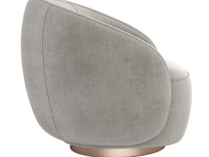Kelly Wearstler Wetherly Swivel Chair 3D Модель