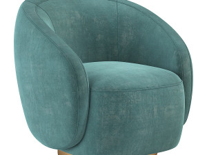 Kelly Wearstler Wetherly Swivel Chair 3D Модель