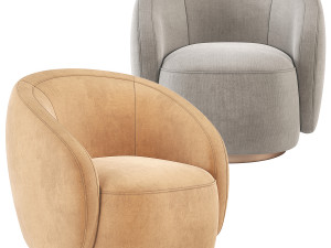 Kelly Wearstler Wetherly Swivel Chair 3D Модель