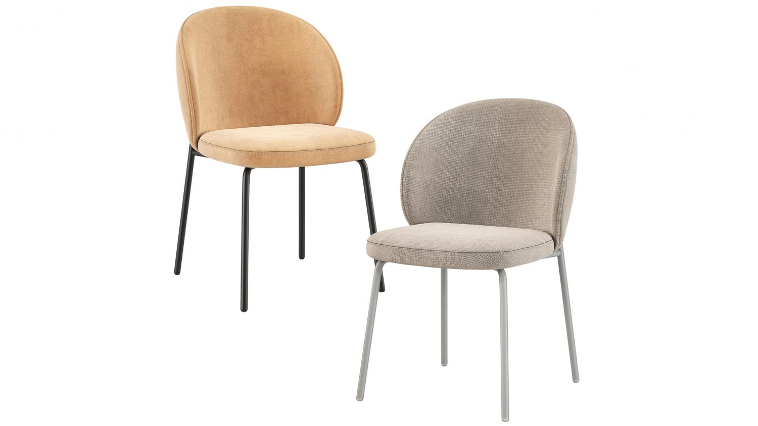 Boconcept Princeton Dining Chair 3D Model .c4d .max .obj .3ds .fbx .stl .blend 