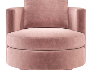 Wren Swivel Chair Restoration Hardware RH 3D Model