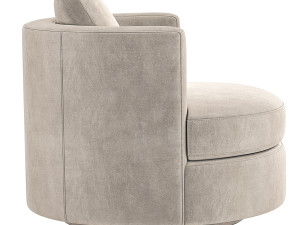 Wren Swivel Chair Restoration Hardware RH Model 3D