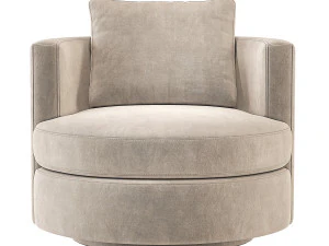 Wren Swivel Chair Restoration Hardware RH 3D Model