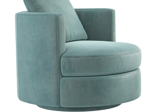 Wren Swivel Chair Restoration Hardware RH Model 3D