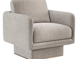 Lilas Armchair Gallotti Radice 3D-Modell