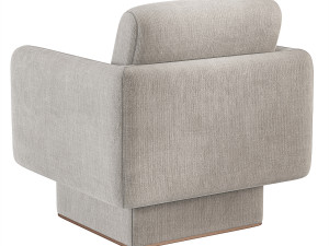 Lilas Armchair Gallotti Radice 3D-Modell