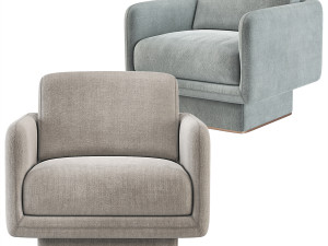 Lilas Armchair Gallotti Radice 3D-Modell