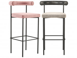 Kashmir Stool Simon James 3D Model