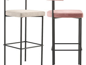 Kashmir Stool Simon James Model 3D