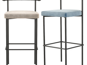 Kashmir Stool Simon James Model 3D