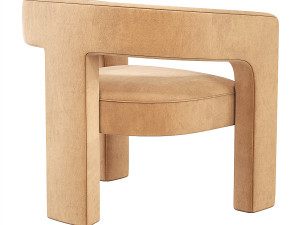 INES Chair Restoration Hardware RH 3D Model