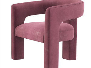 INES Chair Restoration Hardware RH 3D Model