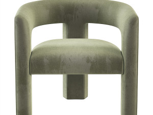 INES Chair Restoration Hardware RH 3D Model