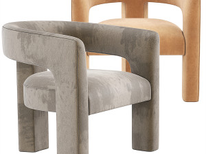 INES Chair Restoration Hardware RH 3D Model