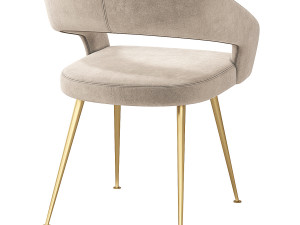 Eichholtz Bravo Dining Chair 3D Модель