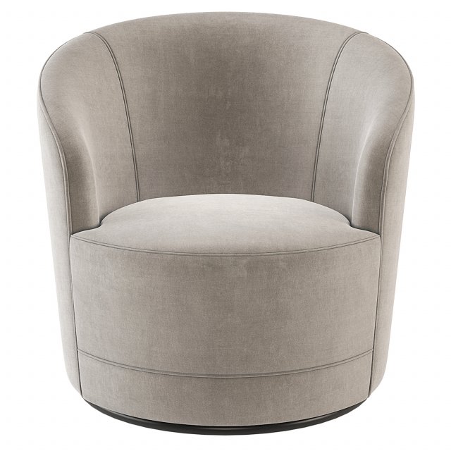 Crate and barrel infiniti swivel new arrivals chair