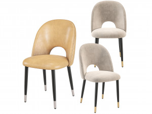 Iris Dining Chair Kare Design 3D Model