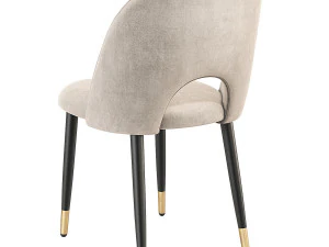 Iris Dining Chair Kare Design 3D Model