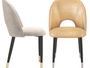 Iris Dining Chair Kare Design 3D 모델
