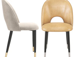 Iris Dining Chair Kare Design 3D Model
